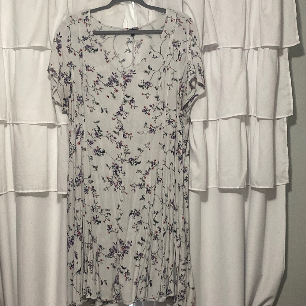 Torrid brand floral sundress, worn twice.